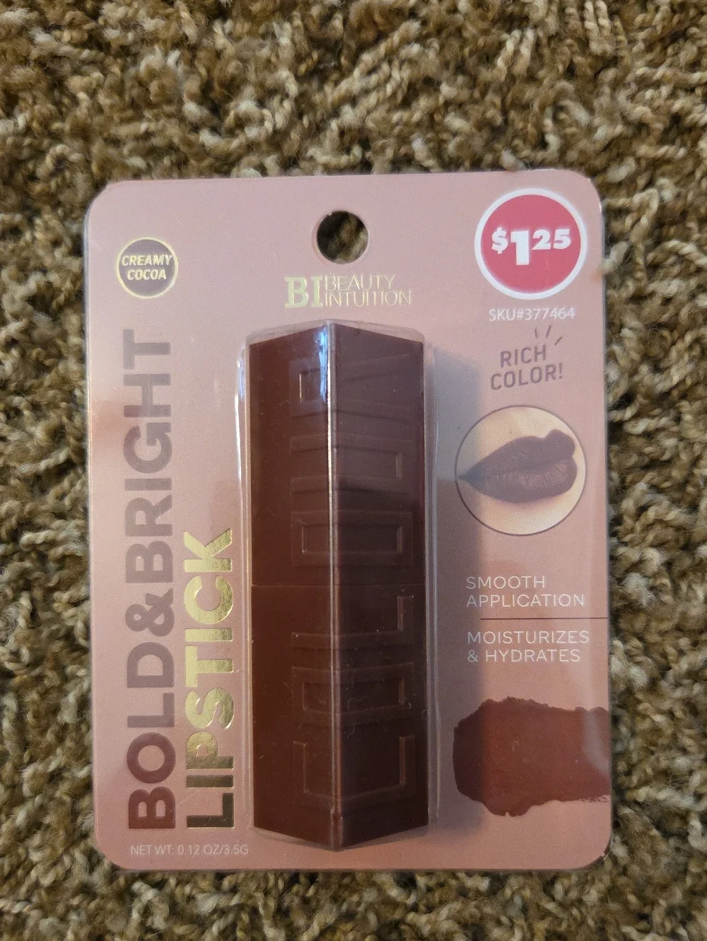 Bold & Bright Lipstick - Creamy Cocoa (Brown)
